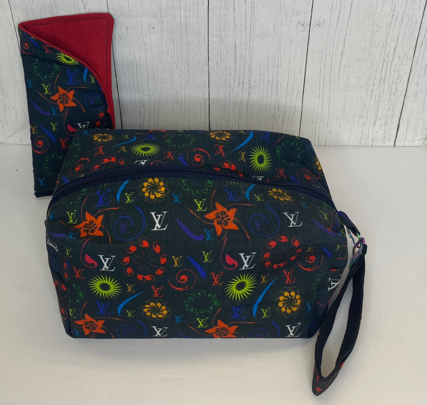 LV Box Bag with Wristlet and Eyeglass Case