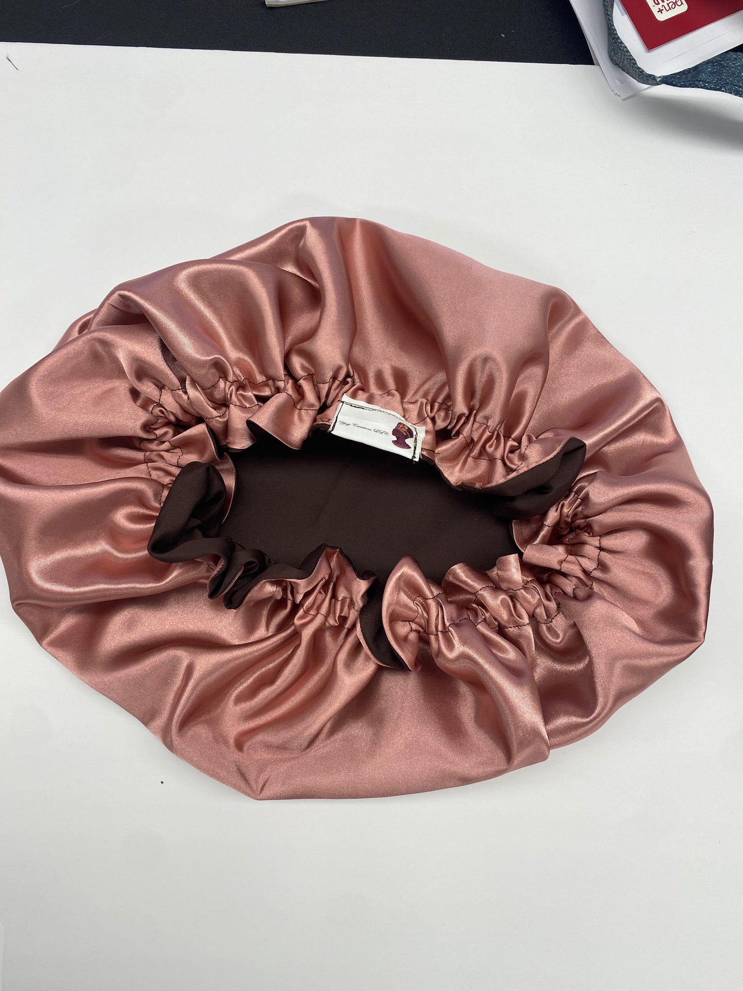 Reversible Satin Bonnet