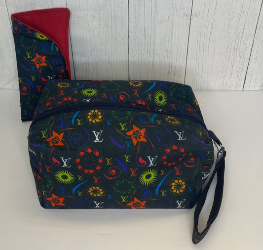 LV Box Bag with Wristlet and Eyeglass Case