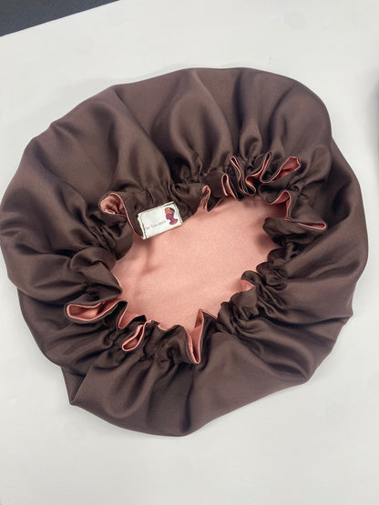 Reversible Satin Bonnet