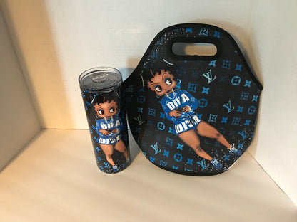 Betty Boop Blue Louis Vitton 103